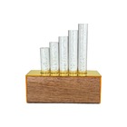 Luminária Blend - Cabo Preto - Marrom/dourado - 220v - Branco