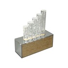 Luminária Blend - Cabo Preto - Natural/prata - 110v - Branco