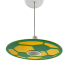 Luminária Bola - Copa Do Mundo Brasil - Verde E Amarelo Decor