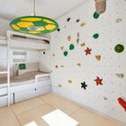 Luminária Bola - Copa Do Mundo Brasil - Verde E Amarelo Decor