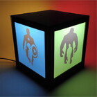 Luminária Box Vingadores Modelo 02 Em Mdf