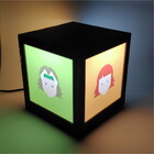 Luminária Box X-men Em Mdf