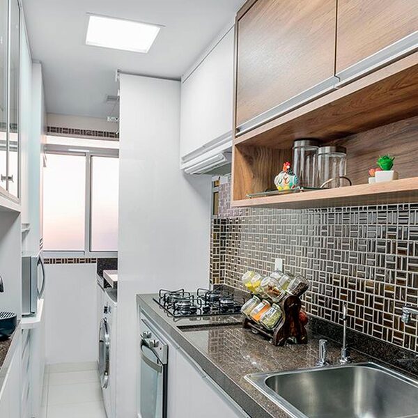 Luminária Caixa Embutir Gde 45cm 4lamp E27 Branco - 5003/3 Br