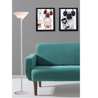 Luminária Chão 1,80m Pedestal Coluna Abajur Led Spot Bivolt G