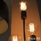 Luminária Chão 4 Colunas Metálicas Slim 4 Alturas P/4 Lâmpada