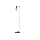 Luminária Chão Coluna Slim Metálica Para 1 Lâmpada E27 Estilo