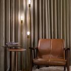 Luminária Chão Industrial Metálica Para 3 Lâmpadas - 3 Altura