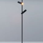 Luminária Chão Moderna Minimalista Coluna Slim P/2 Mini Dicro