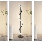 Luminária Chaõ Moderna Slim Led Integrado Espiral 1,40m - Dou
