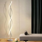 Luminária Chão Moderno Slim Led Integrado Duplo Espiral - 1,3