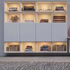 Luminária Circular 9 Leds Br Frio 5000k Titanium