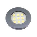 Luminária Circular 9 Leds Br Frio 5000k Titanium