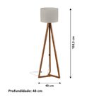 Luminária Classic Amêndoa - Tebarrot Móveis