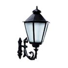 Luminária Colonial Com Braço Italiana Grande Alumínio 99cm