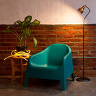 Luminária Coluna Abajur Piso Chão Spot City - Cobre