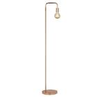 Luminária Coluna De Piso Savona Rose Gold Metal 160x23
