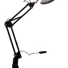 Luminária Com Lupa Articulável Led Ring Light Garra E Base