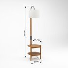 Luminária Com Mesa Auxiliar Decorativa Agatha Castanho