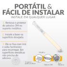 Luminária Com Sensor De Presença Para Armário 30 Leds Recarre