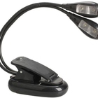 Luminária De 4leds,dupla E Flexível P/estante De Partitura