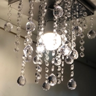 Luminária De Acrílico Alto Brilho Já Vai Montado Com Led 35cm