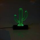 Luminária De Acrílico Decoração Cactos