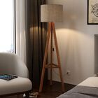 Luminaria De Ambiente Retrô Berlim 1,60m – Palha