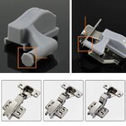 Luminaria De Armario Led Automatica Dobradiça Sensor Intelige