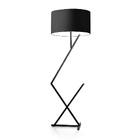 Luminária De Chão Abajur De Piso Coluna Bali Cupula