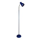 Luminária De Chão Alumínio Com Haste Flexível Azul