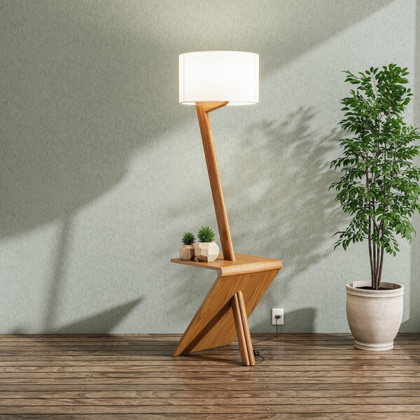 Luminária De Chão Aris Seiva Móveis Champagne