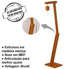 Luminaria De Chao Articulada Para Sala De Estar P13 Tebar