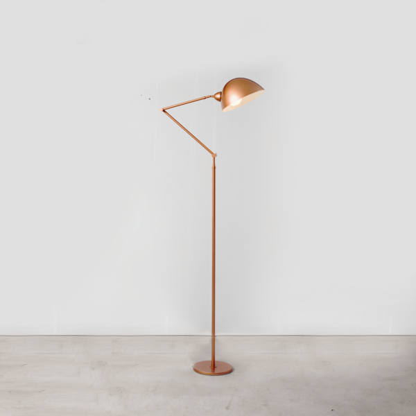 Luminaria de Chão Baboo Articulado Latão C1060 Golden Art