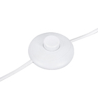 Luminária de Chão Branca 1,52m LED Luz Amarela Style Spot Line