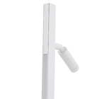 Luminária de Chão Branca de Metal Com LED Integrado 154,5m New Style Spotline