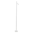 Luminária de Chão Branca de Metal Com LED Integrado 154,5m New Style Spotline
