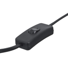 Luminária de Chão Branca Plástico 1,9M Office Lamp Gmh