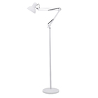 Luminária de Chão Branca Plástico 1,9M Office Lamp Gmh
