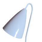 Luminaria De Chão Com Haste Curva De Alumínio - Ideal Para Fo