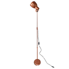 Luminaria De Chão Cúpula Articulada 360 Graus Cor Cobre