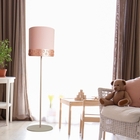 Luminária De Chão Flores E Borboletas 30x152