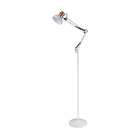 Luminária de Chão para Lâmpada LED Branca Metal 190cm Office Deluxe Gmh