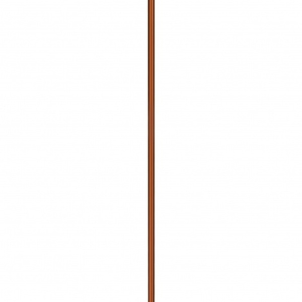 Luminaria De Chão Leeds 617/1 Cobre (22x155x22) 1 Lampada Soquete E27