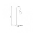 Luminária De Chão Lucida Rivatti Móveis Dourado