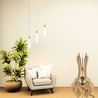 Luminária De Chão Mdf Holambra Marrom Kit Com 2 - 85x45cm E 7