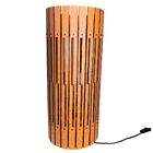 Luminária De Chão Mdf Torre De Pisa Mdf Cru 60x25cm