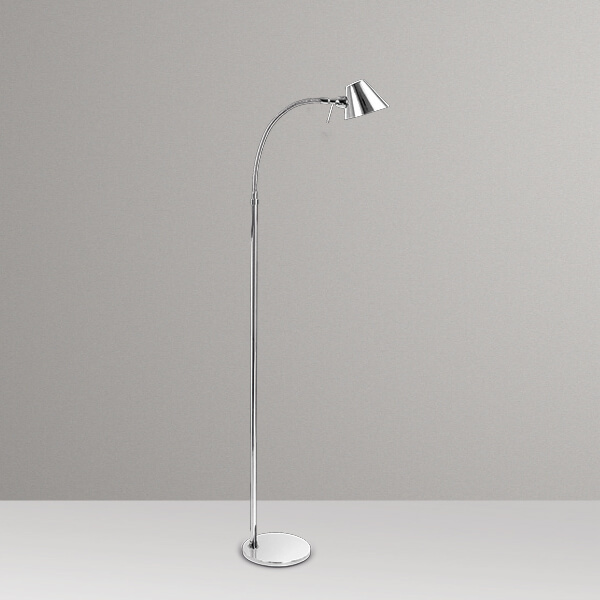 Luminaria de Chão Millus Haste Flexivel C699 Golden Art Leroy Merlin