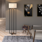 Luminaria De Chão Para Sala Dubai Estilo Industrial Cupula Be