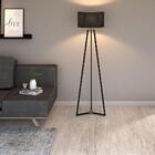 Luminária De Chão Premium Eiffel Preta Preto