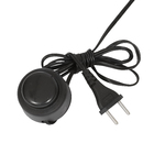 Luminária de Chão Preta e Cobre 1,5m Abu Inspire